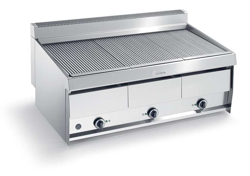Elektrinis grilius 3-ių zonų su vandens vonia Grillvapor® 