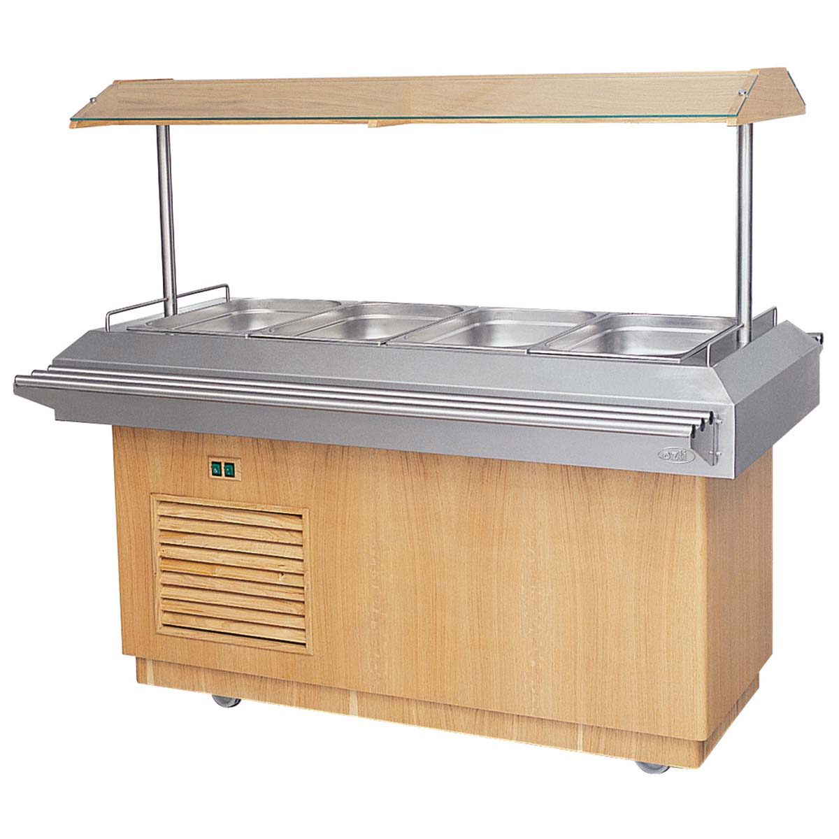 Šaldomas savitarnos salotų baras 