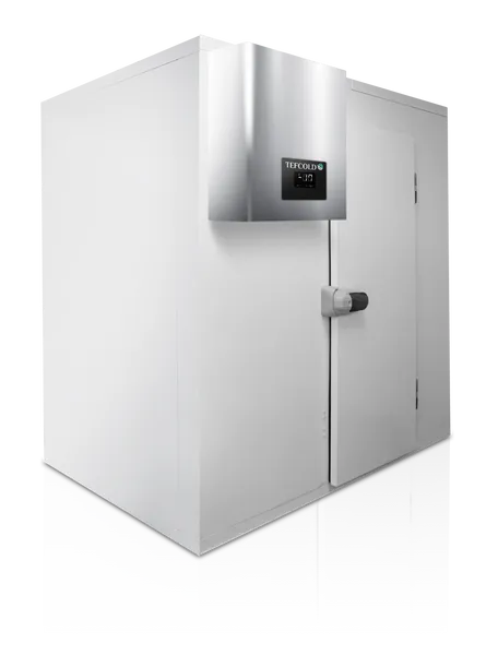 Šaldymo kambarys su sieniniu šaldymo agregatu