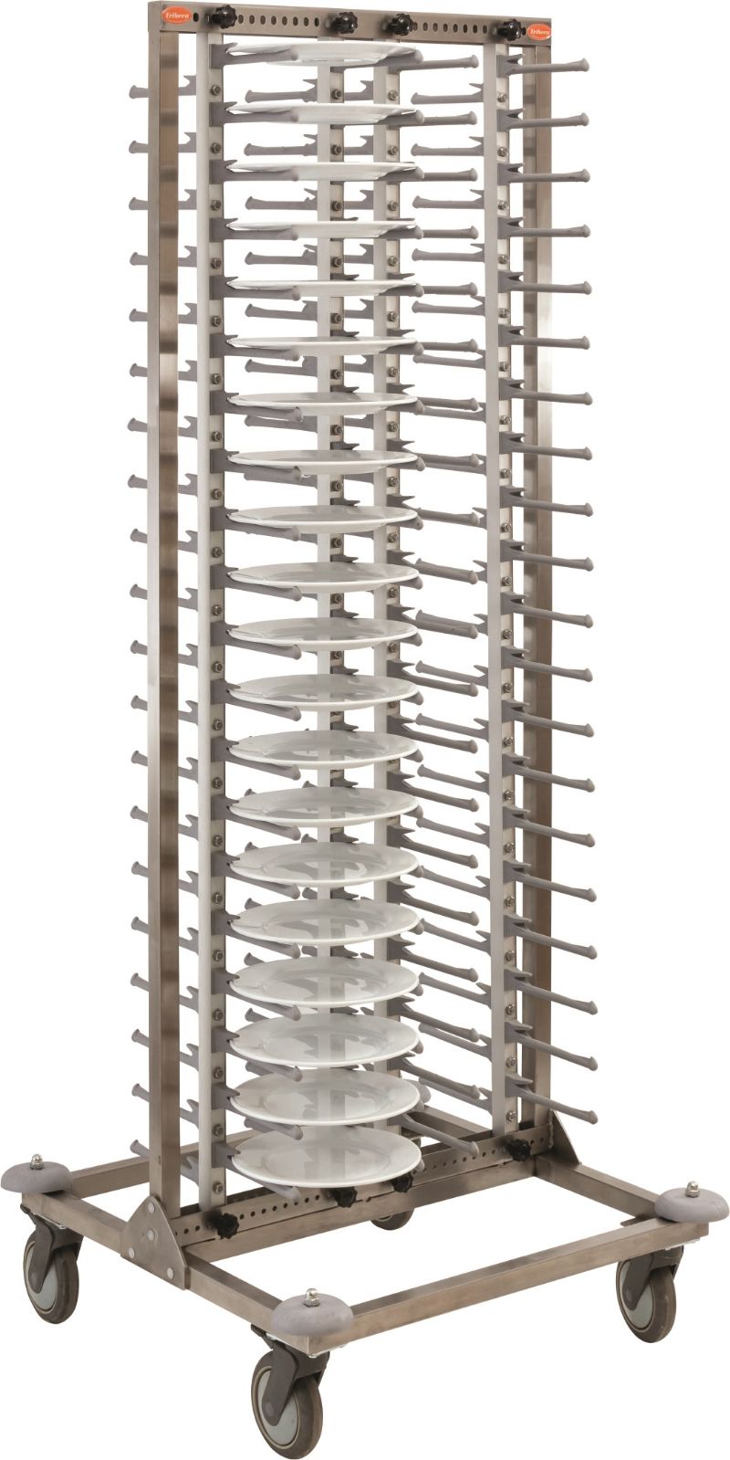 Banketinis vežimėlis lėkštėms