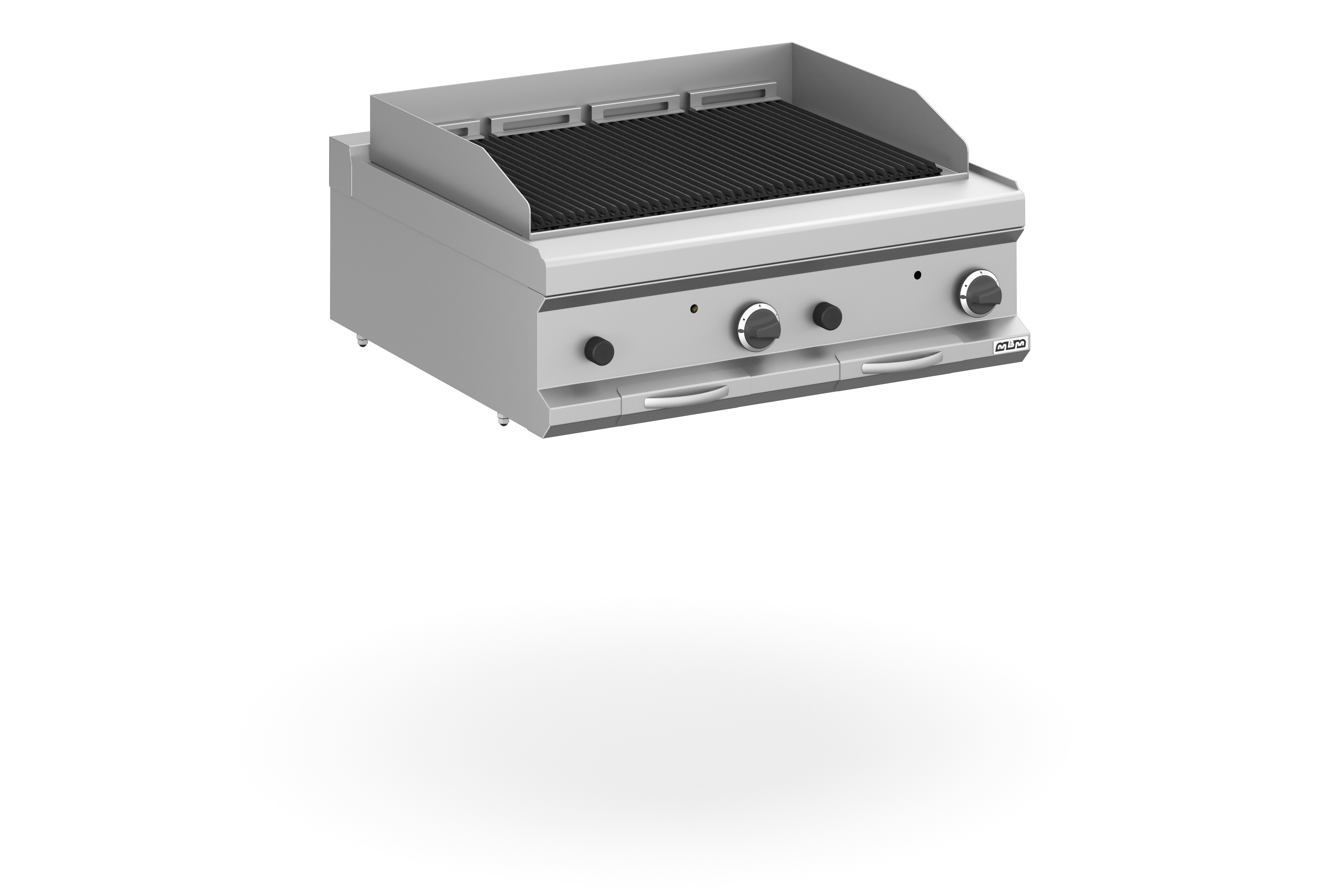 Dujinis lavos akmenų grilis MBM