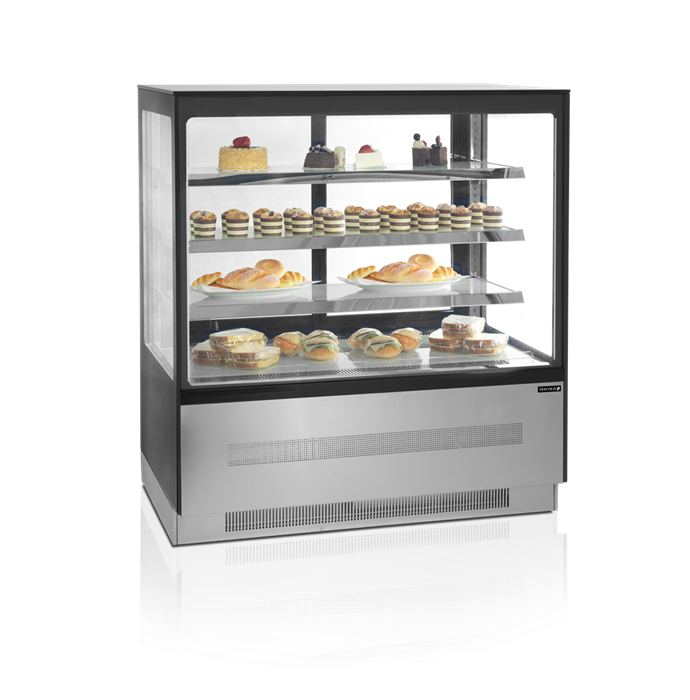 Šaldanti vitrina TEFCOLD L-1200 mm.