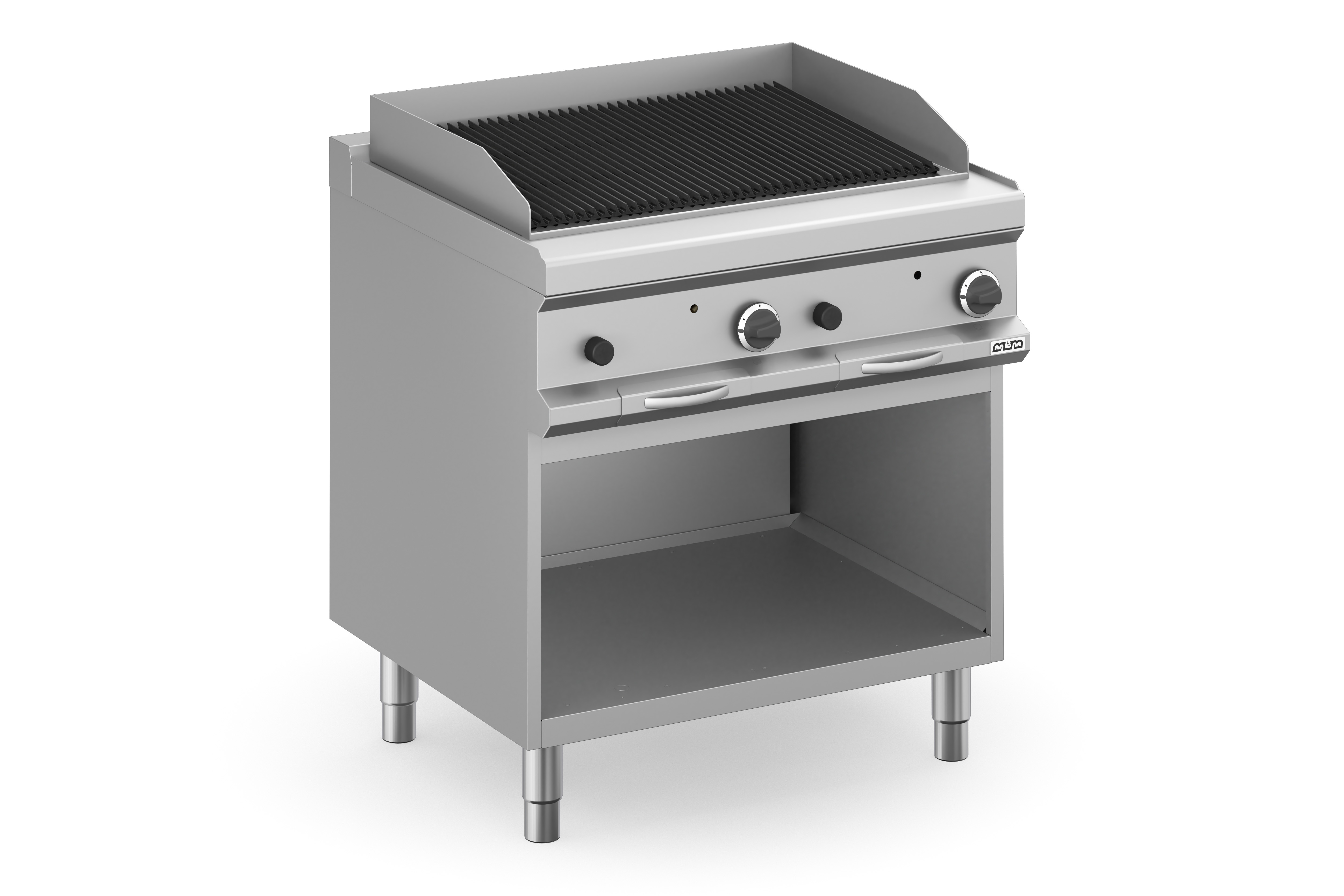 Dujinis lavos akmenų grilis MBM