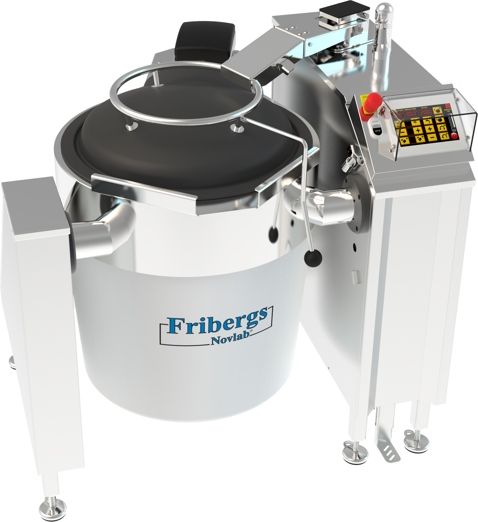 Elektrinis išverčiamas virimo katilas 100 ltr.  