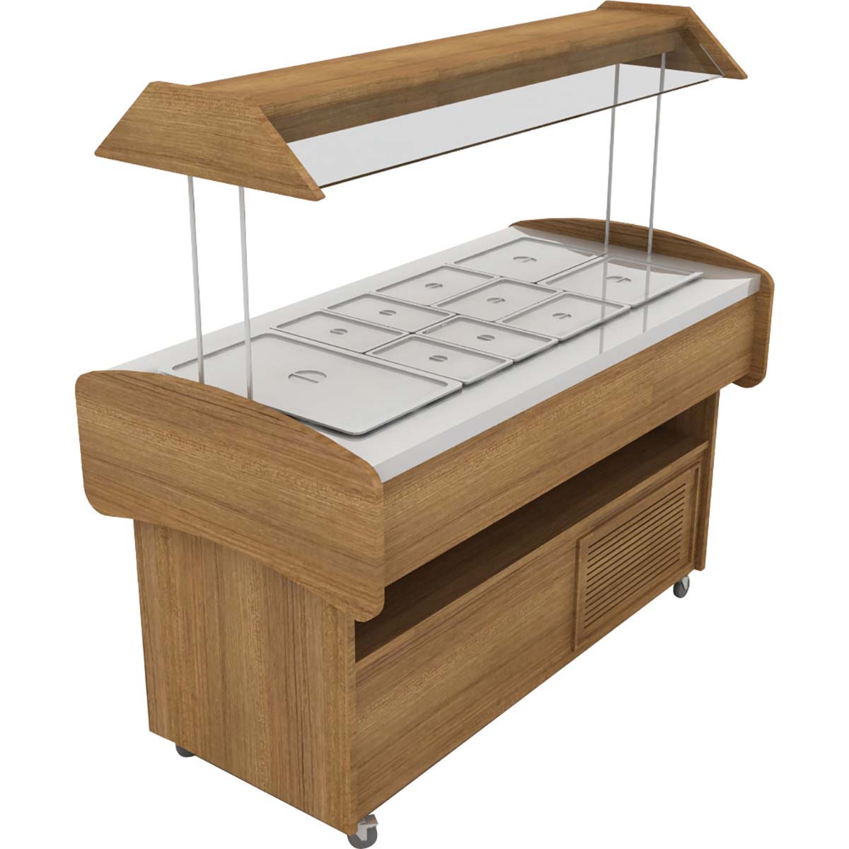 Šaldoma savitarninė vitrina