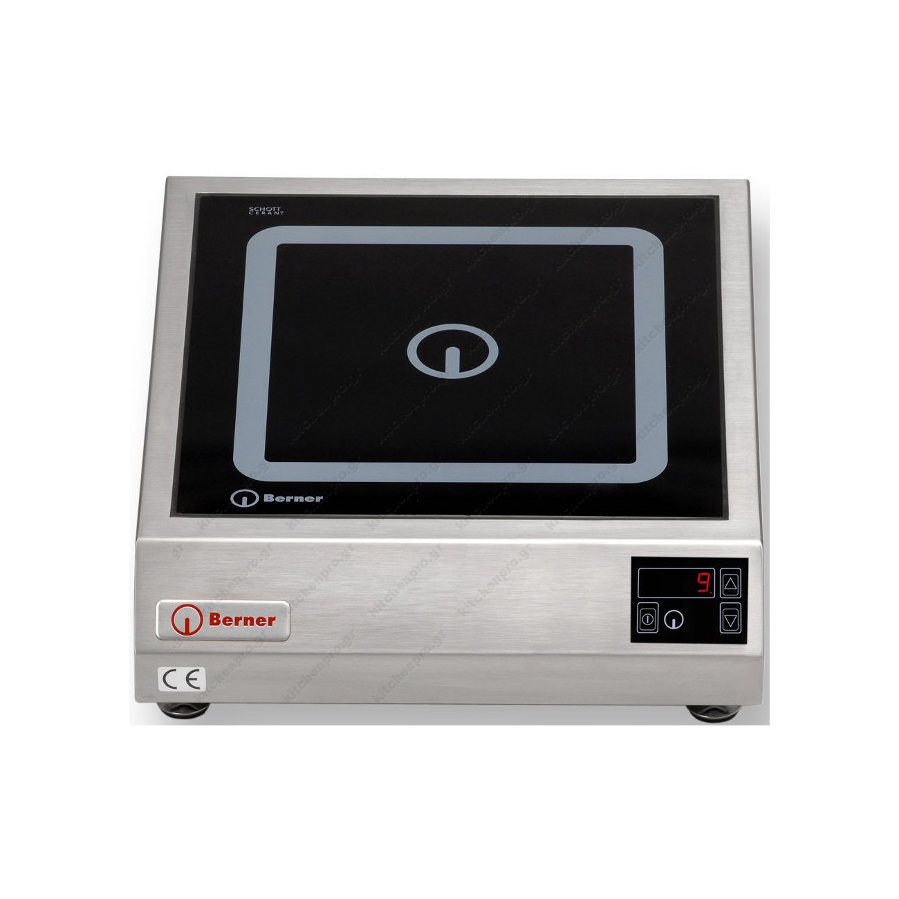 Profesionali indukcinė viryklė Berner