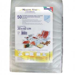 Vakuumavimo maišeliai MAGIC VAC, pusiau rifliuoti